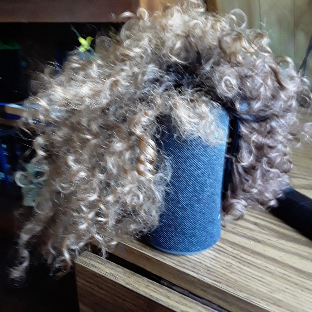 Lace front wig